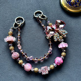 The best-selling original DIY mobile phone chain and bag chain in the live-streaming room of Heavy Industry Diamond Rich Lady Chain